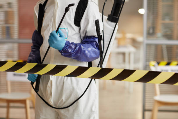 Professional Crime Scene Cleanup technician working in Columbus, WI